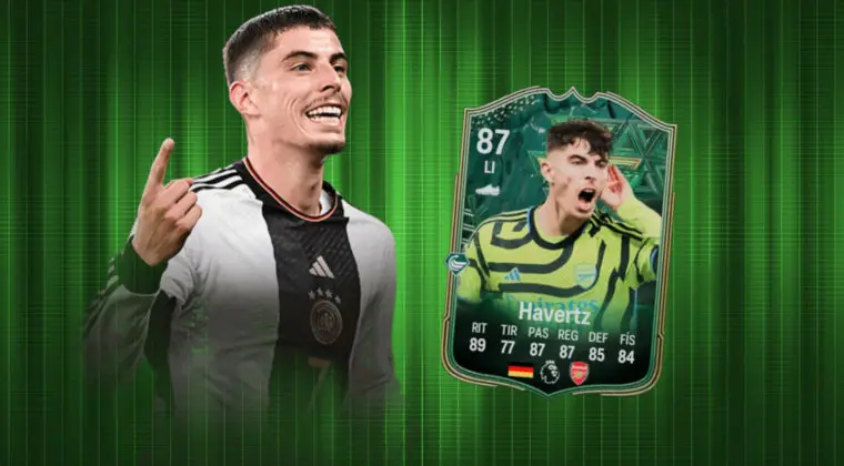 Imagen de EA Sports FC 24: ¿Merece la pena Kai Havertz Winter Wildcards? (Jugador SBC)