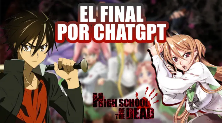 Imagen de ChatGPT nos da el final de Highschool of the Dead que nunca tendremos en el manga