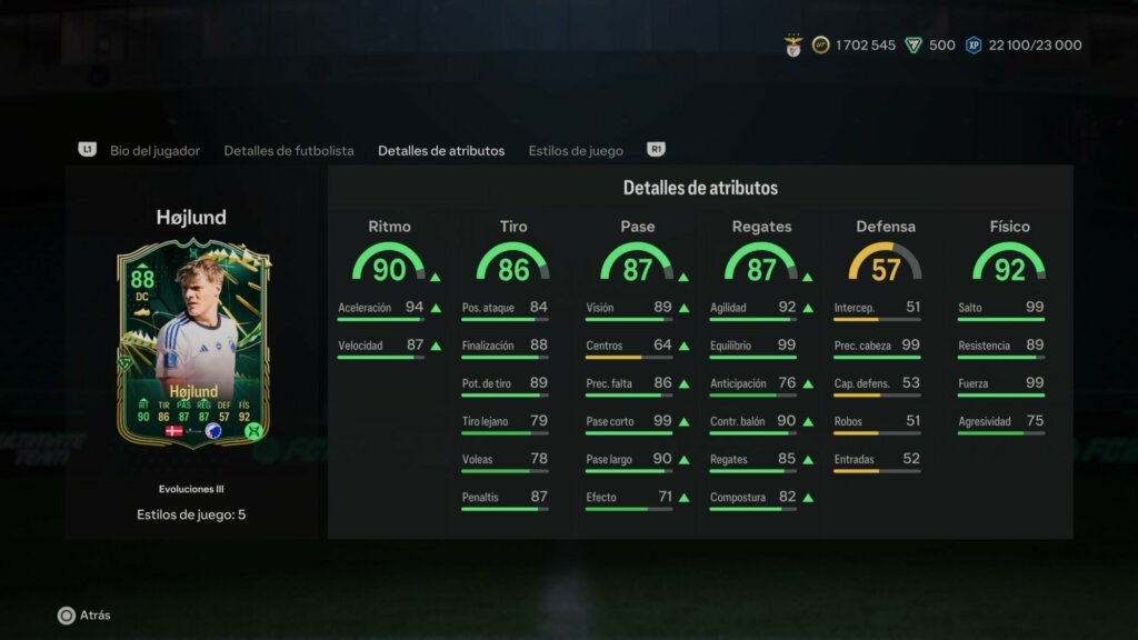 hojlund evolucionado ea sports fc 24 1