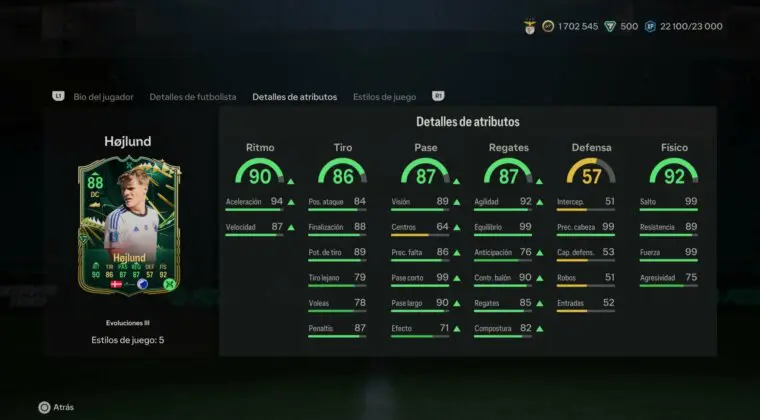 Imagen de EA Sports FC 24: nueva Evolución para delanteros que mejora mucho el pase ("Momento de trequartista")