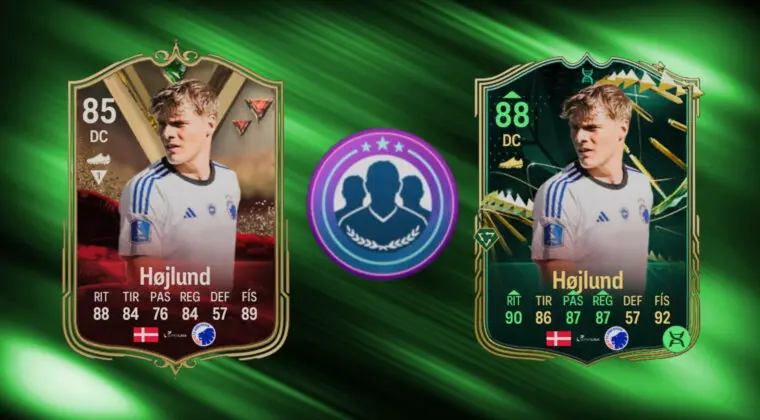 Imagen de EA Sports FC 24: ¿Merece la pena Emil Hojlund Ultimate Dynasties? (Jugador SBC)