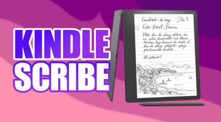Imagen de Kindle Scribe: libro y cuaderno digital rebajado un 23% en Amazon