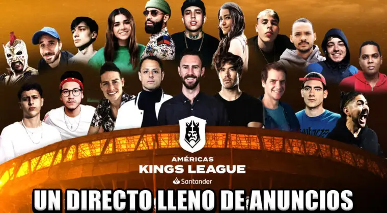 Imagen de Américas Kings League: Fecha y hora del primer stream oficial con muchos anuncios