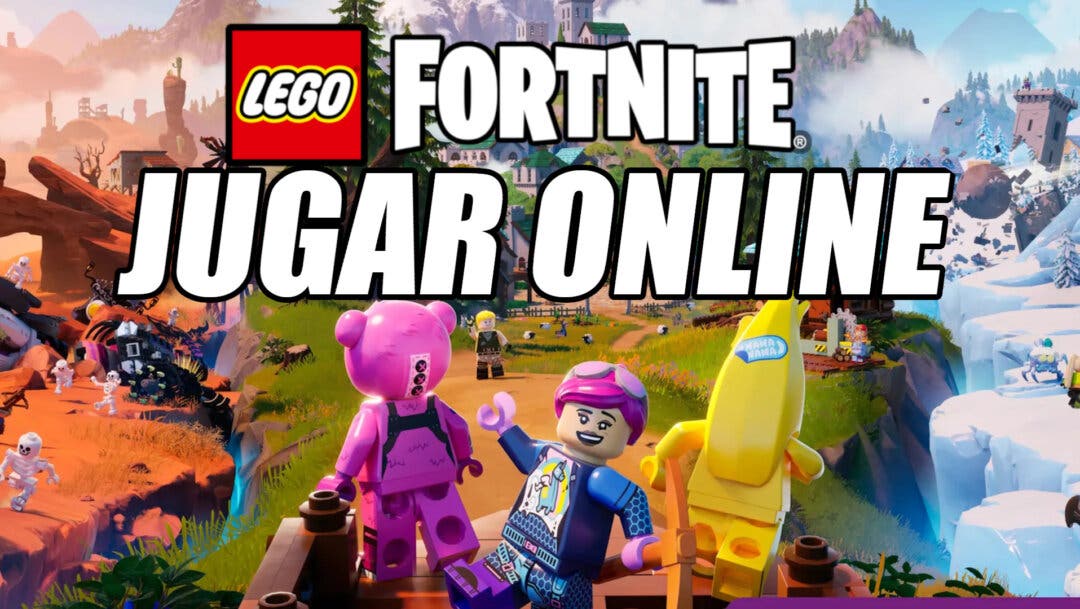 Jogando com Amigos em LEGO® Fortnite®