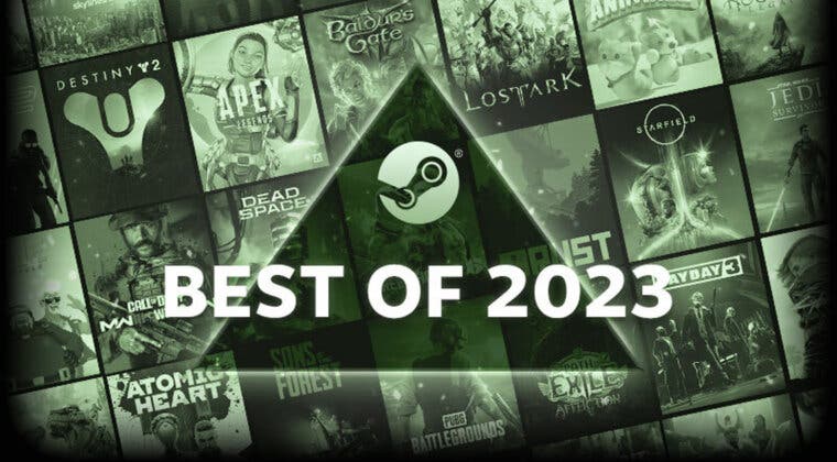 Imagen de Steam revela los 100 juegos más vendidos de todo 2023 en su plataforma