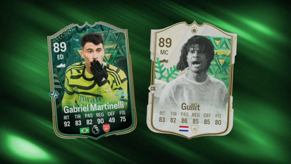 martinelli y gullit icono winter wildcards portada ea sports fc 24