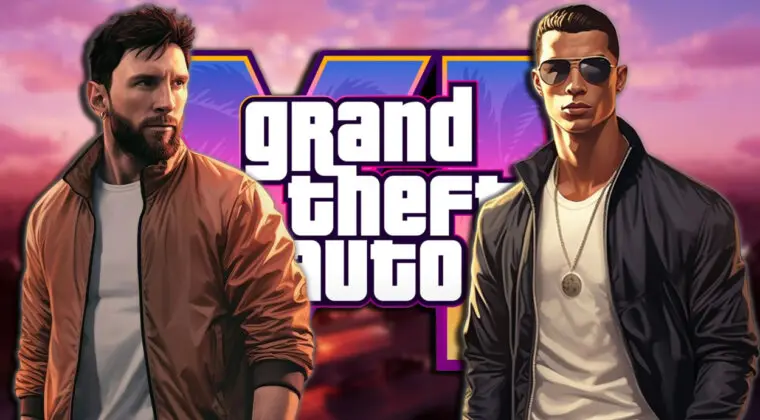 Imagen de Así se verían Bellingham, Cristiano Ronaldo, Neymar Jr o Messi si fuesen personajes de GTA VI