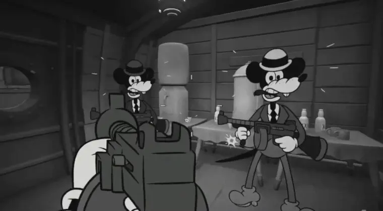 Imagen de Sangriento y con dibujos de la Disney clásica: MOUSE es un shooter que te va a dejar flipando