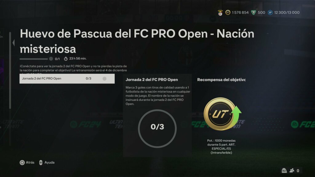 nacion misteriosa jornada 2 ea sports fc 24