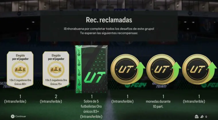Imagen de EA Sports FC 24: así podemos conseguir sobres de 5 +83 y bastantes monedas con mucha facilidad