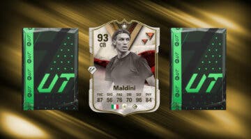 Imagen de EA Sports FC 24: cómo obtener muchos sobres y un free to play con Maldini Icono Ultimate Dynasties