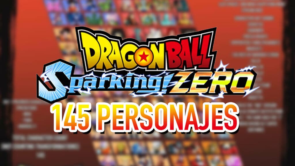 personajes dragon ball sparking zero