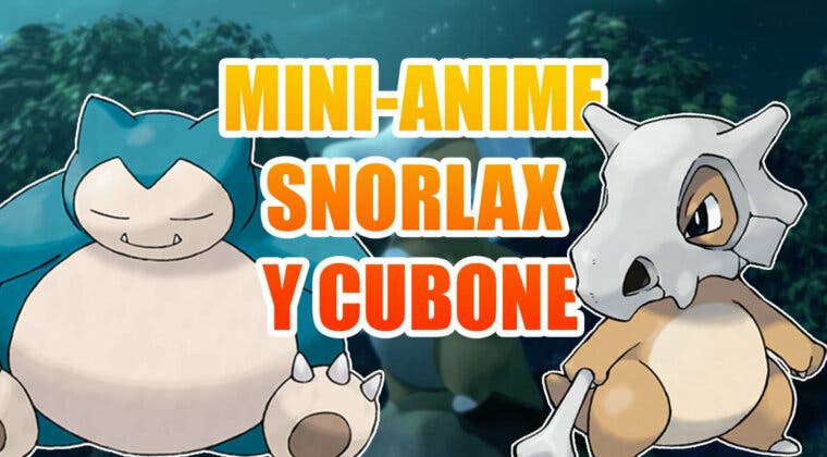 Imagen de Pokémon inicia un nuevo mini-anime protagonizado por Cubone y Snorlax