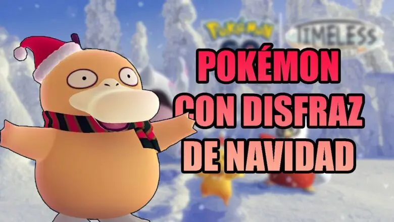 Pokemon GO disfraces de navidad