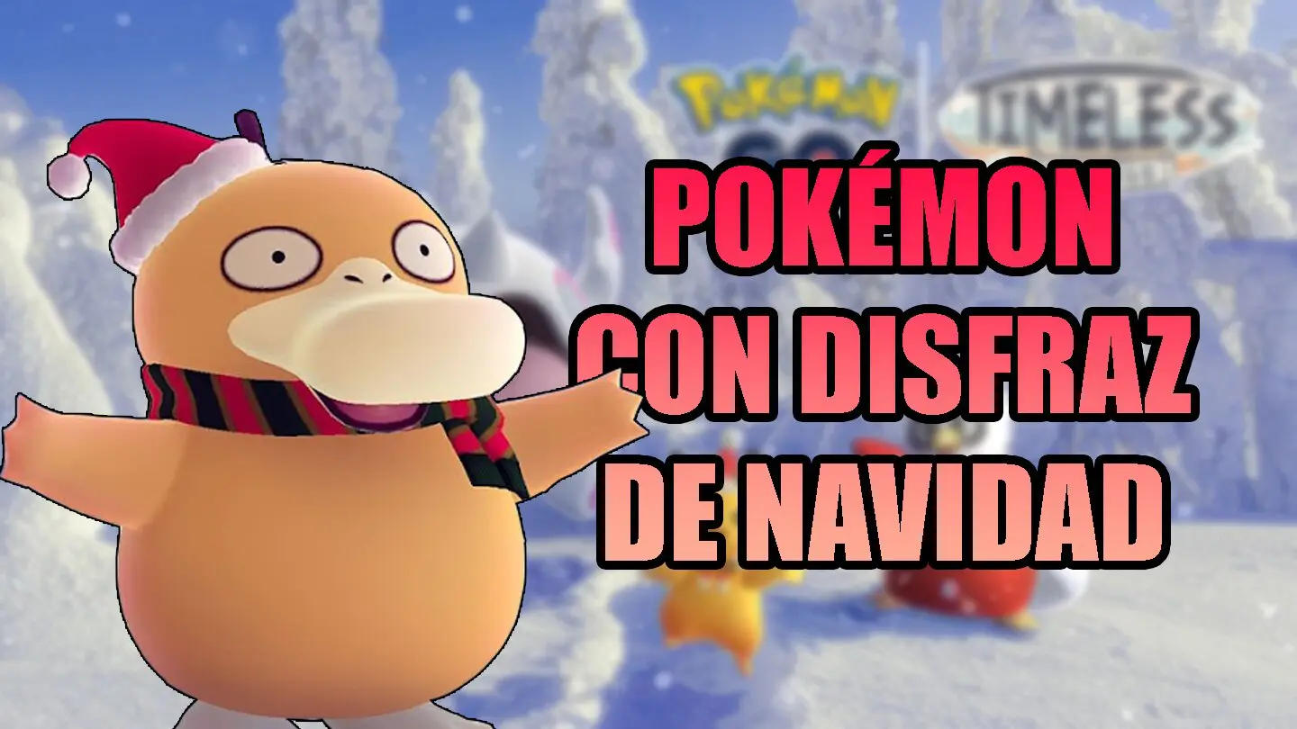 Pokemon GO disfraces de navidad