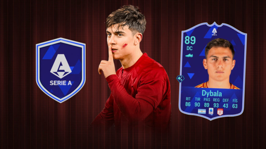 portada dybala potm serie a sbc ea sports fc 24