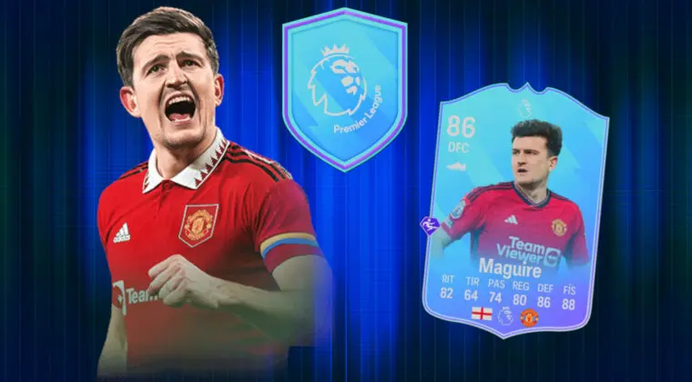 Imagen de EA Sports FC 24: ¿Merece la pena Harry Maguire POTM de la Premier League? (Jugador SBC)