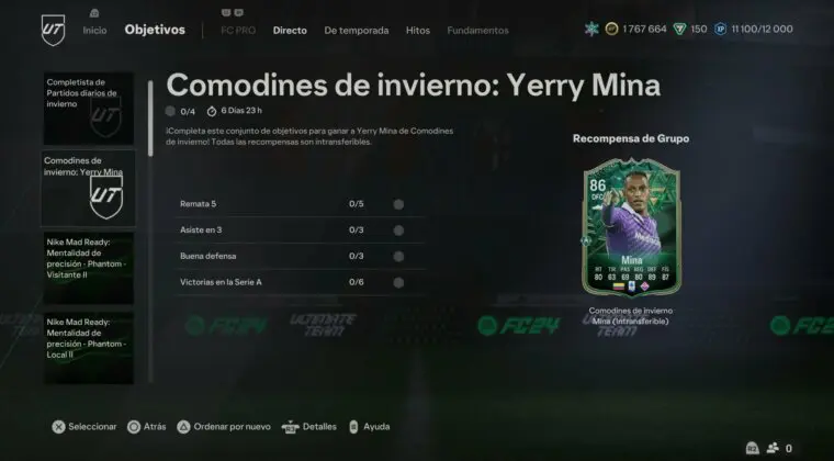 Imagen de EA Sports FC 24: disponibles como free to play Mina Winter Wildcards y un sobre de 100.000 monedas