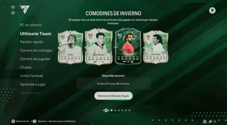 Imagen de EA Sports FC 24: tercer equipo Winter Wildcards con muchos cambios de posición (como Courtois DC)
