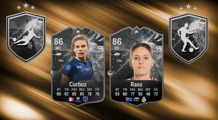Imagen de EA Sports FC 24: ¿Merecen la pena los Showdown de Raso y Corboz? (Jugadoras SBC)