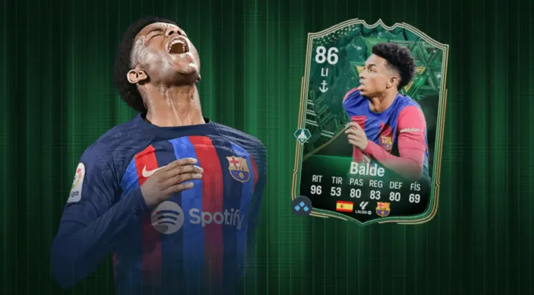 Imagen de EA Sports FC 24: review de Balde Winter Wildcards. ¿Lateral de nivel? ¿Poco aconsejable?