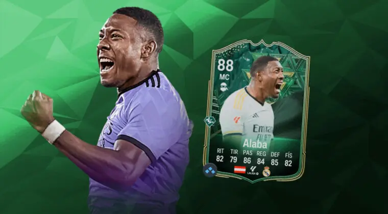 Imagen de EA Sports FC 24: review de Alaba Winter Wildcards. ¿Carta de nivel o sobrevalorada?