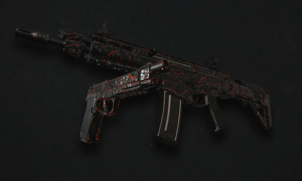 el camuflaje 'Magma'