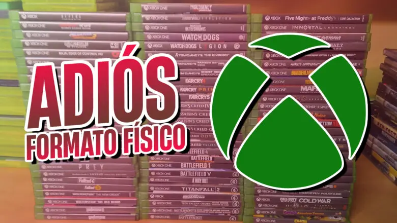 adios formato fisico xbox
