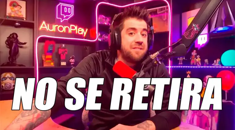 Imagen de Auronplay decide 'relajarse' de Twitch en lugar de retirarse: una decisión que pocos esperaban
