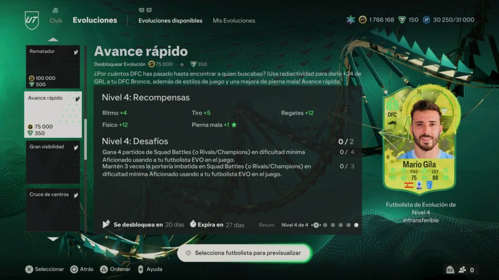 avance rapido evolucion ea sports fc 24