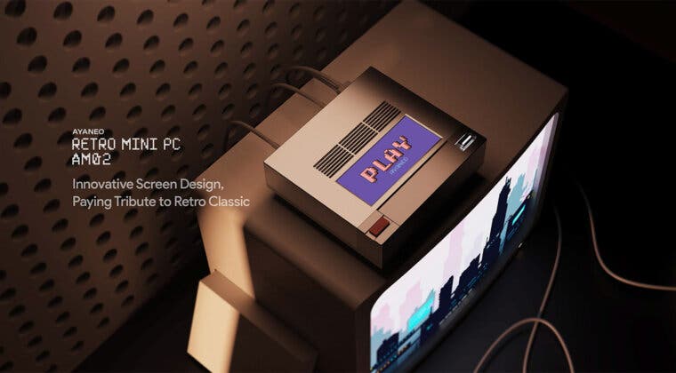 Imagen de AYANEO presenta la innovadora Retro Mini PC AM02: Estética retro y rendimiento vanguardista