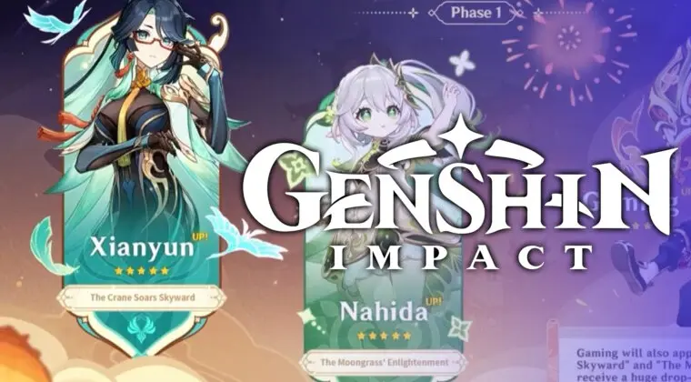 Imagen de Genshin Impact: Revelados los personajes de los banners de la 4.4 con Xianyun como protagonista