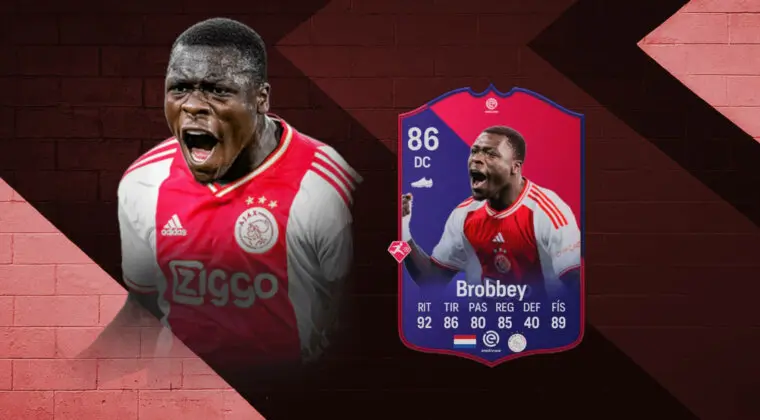 Imagen de EA Sports FC 24: ¿Merece la pena Brian Brobbey POTM de la Eredivisie? (Jugador SBC)
