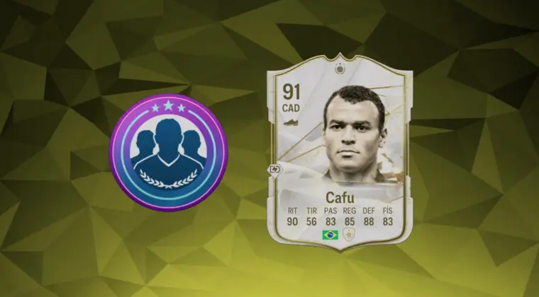 Imagen de EA Sports FC 24: apareció el SBC de Cafú Icono básico + Sobres de defensas +83
