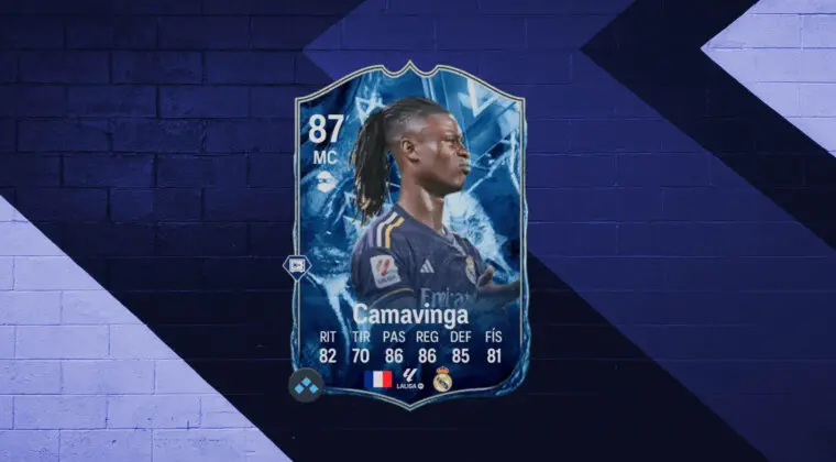 Imagen de EA Sports FC 24: review de Camavinga FC Versus de Hielo. ¿MC interesante para Ultimate Team?