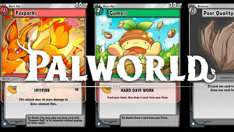 CARTAS PALWORLD