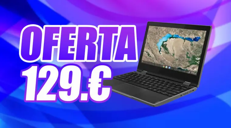 Imagen de Lenovo 300e: un chromebook por tan solo 129 euros en Amazon