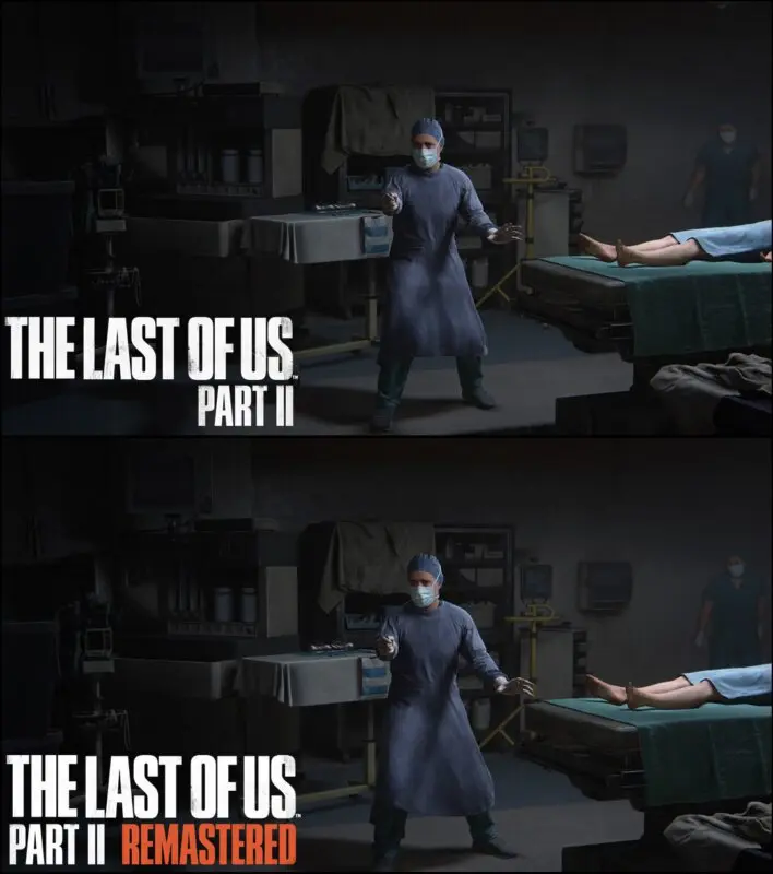 comparativa tlou 2 remastered