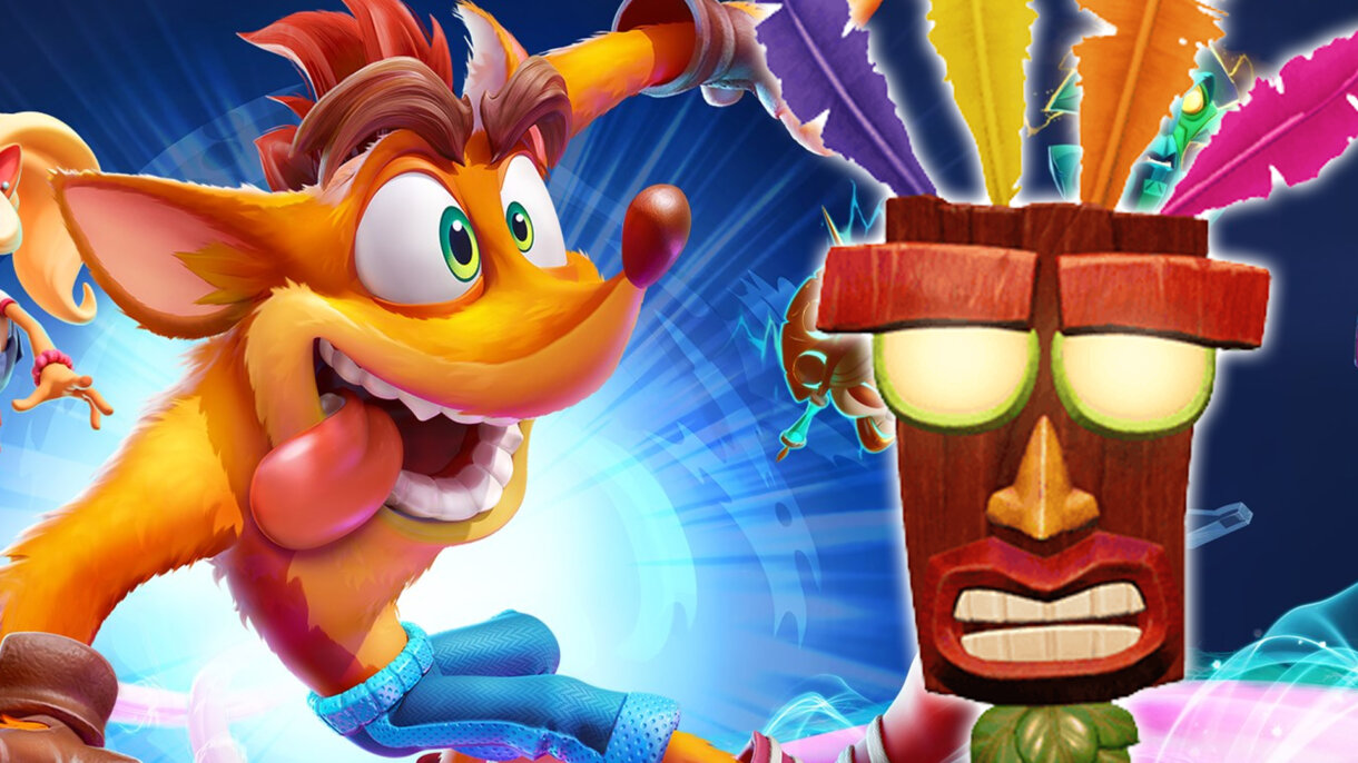 crash bandicoot aku aku