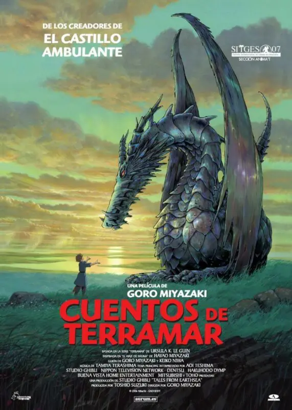 Cuentos de Terramar Studio Ghibli poster
