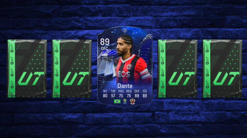 dante menciones honorificas en objetivos ea sports fc 24