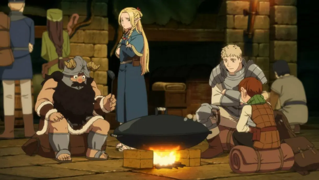 Dungeon Meshi Laios Marcille Chilchack Senshi