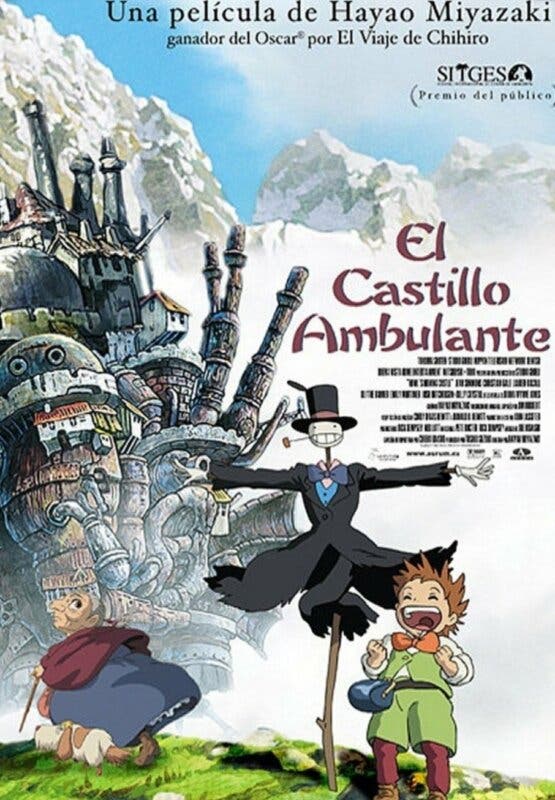 El castillo ambulante Studio Ghibli poster