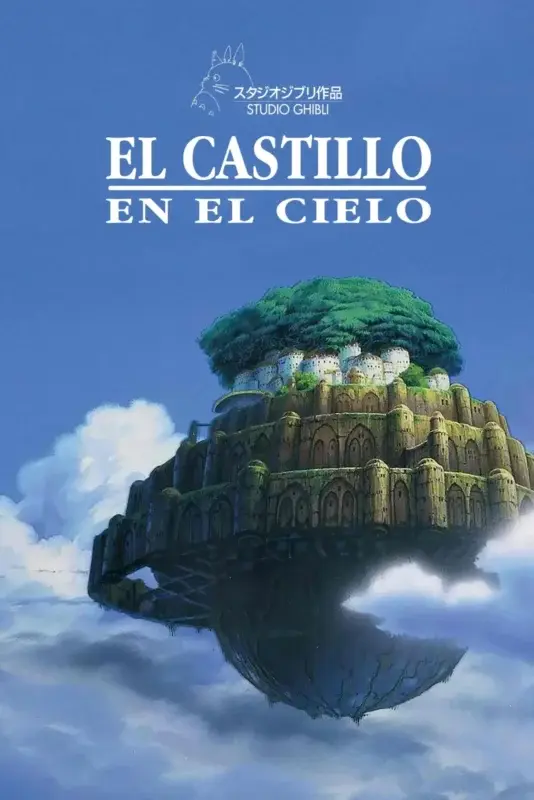 El castillo en el cielo Studio Ghibli poster