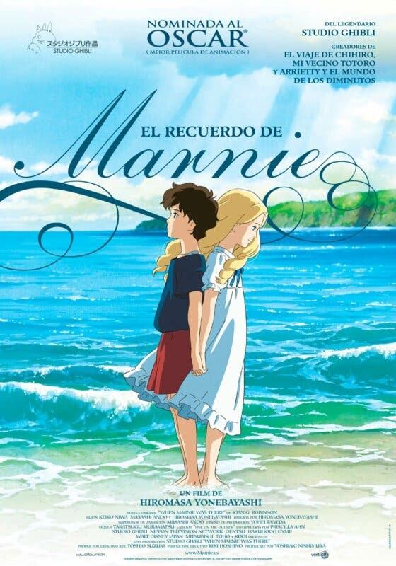 El recuerdo de Marnie Studio Ghibli poster