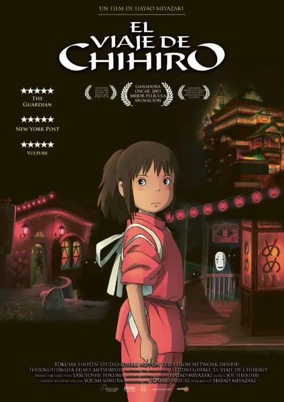 El viaje de Chihiro Studio Ghibli poster
