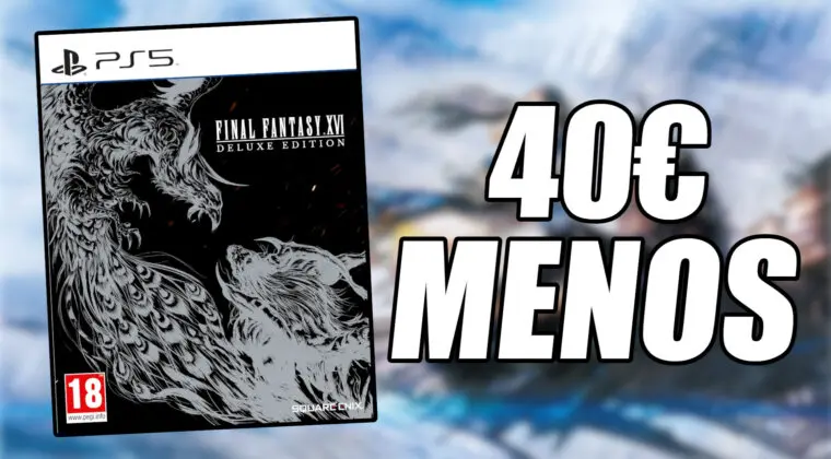 Imagen de La edición deluxe de Final Fantasy XVI baja bastante su precio en Amazon con esta ofertaza