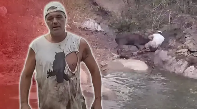 Imagen de El accidente que casi acaba con la vida de Frank Cuesta en pleno directo tras ser atacado por un animal