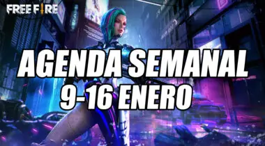 Imagen de Nueva agenda semanal de Free Fire (9-16 enero) y las novedades que llegan al juego