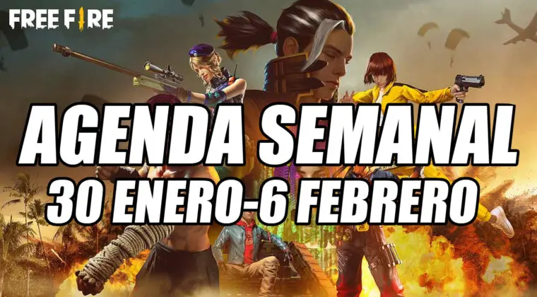 Imagen de Nueva agenda semanal de Free Fire (30 enero-6 febrero) y todas las novedades que llegan al juego